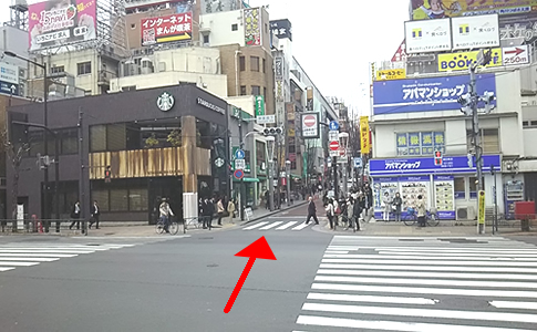 JR飯田橋駅からクリニックまで
