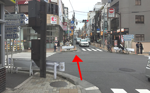 JR飯田橋駅からクリニックまで