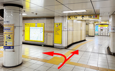 東西線神楽坂駅からクリニックまで